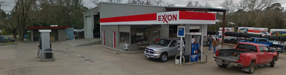 Exxon Gas Station in Livingston, TX